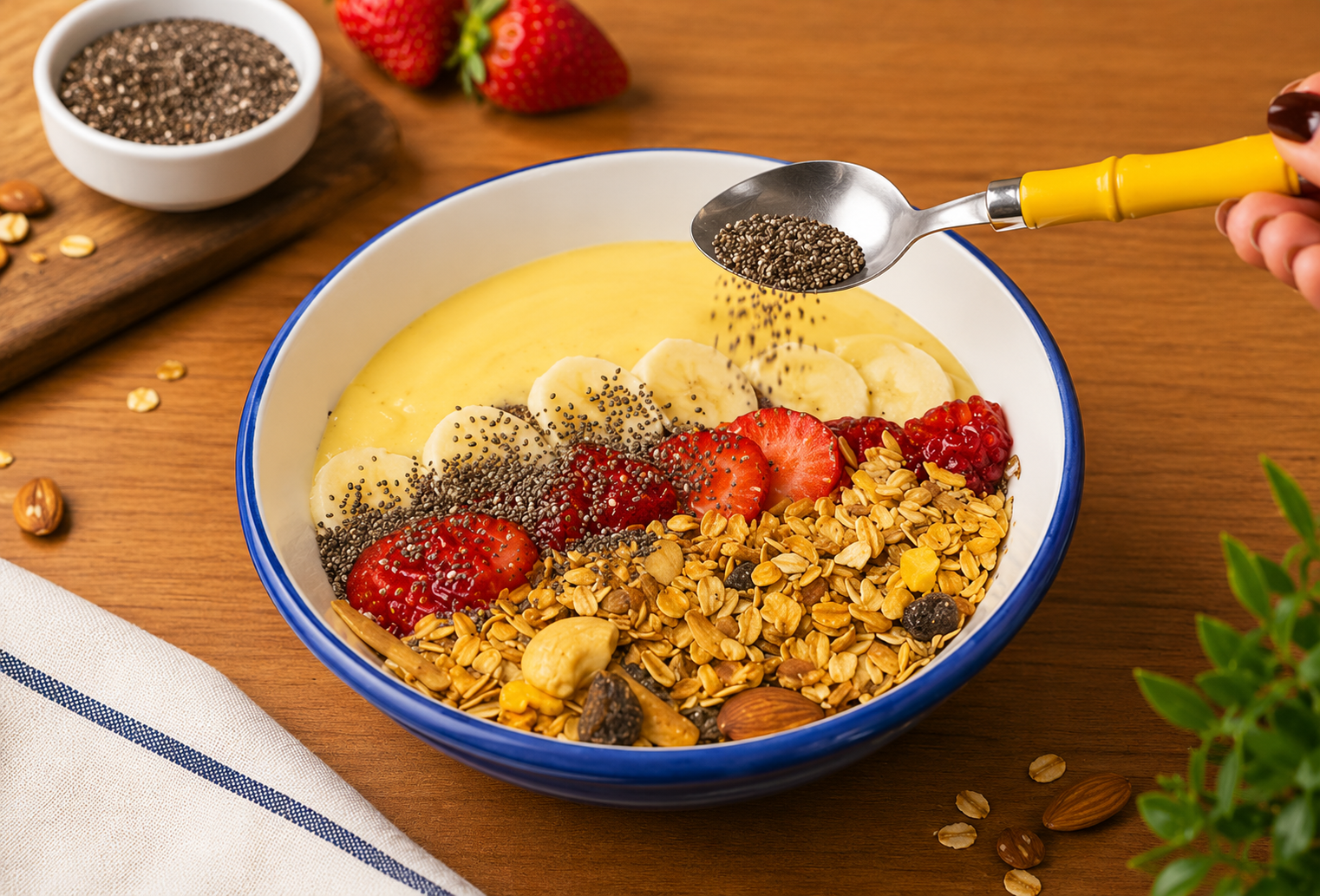 Açaí Proteico com Granola Zero Açúcar WS