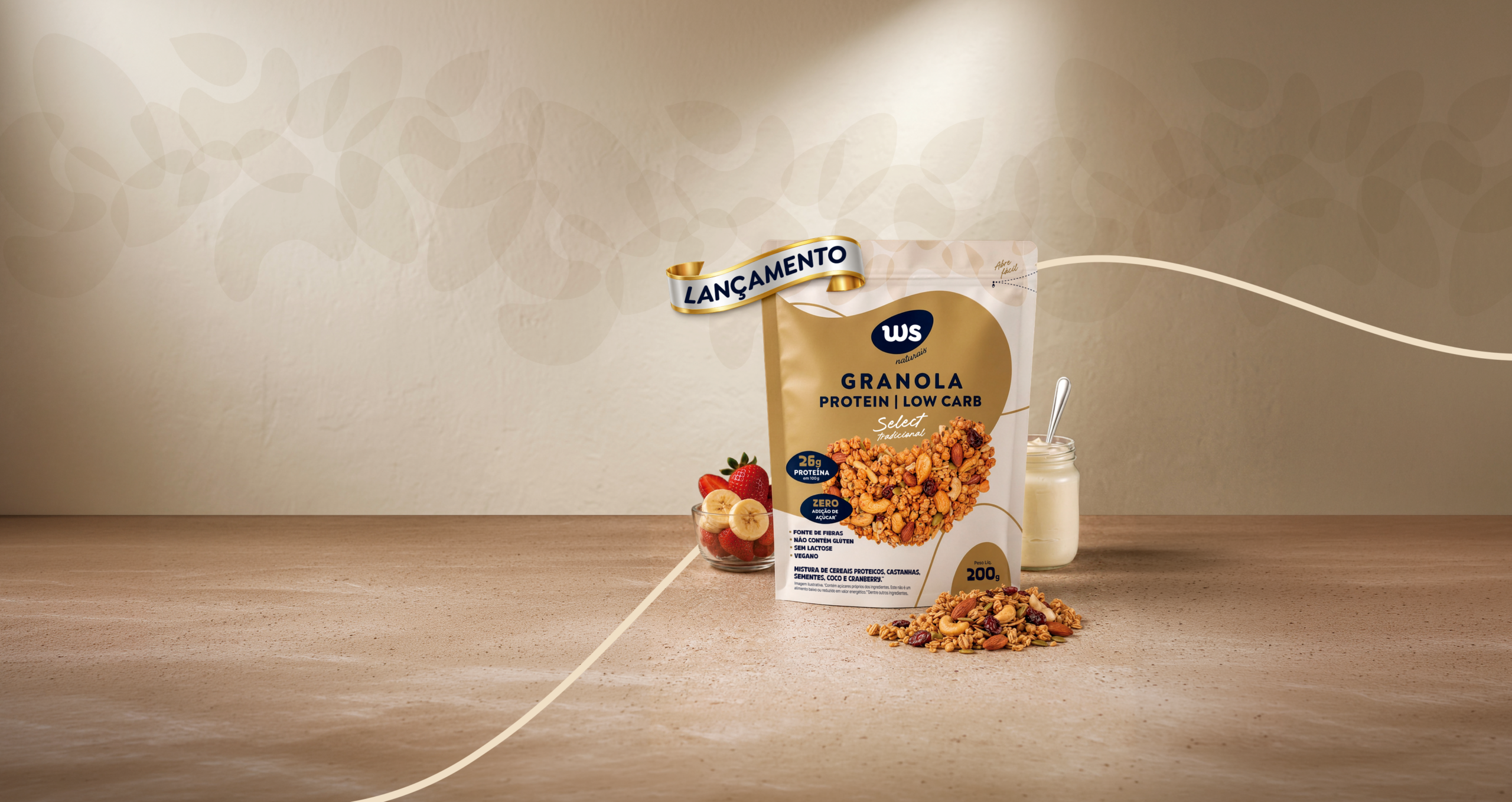 LANÇAMENTO GRANOLA SELECT PROTEICA